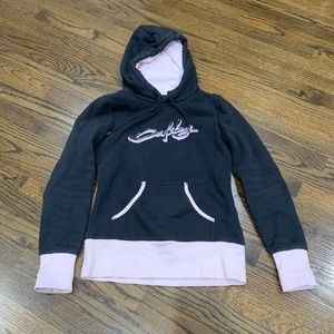 Women’s Oakley Hoodie Black and Pink Size Small